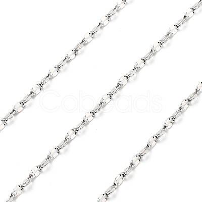 10M Brass Coffee Bean Chains CHC-L052-01B-P-1