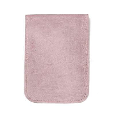 Velvet Jewelry Storage Pouches with Snap Button for Bracelets Necklaces Earrings ABAG-P013-01B-1