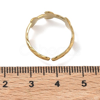 304 Stainless Steel Cuff Open Rings for Women RJEW-L341-02F-G-1
