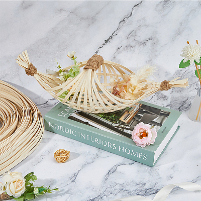 Wood Woven Materials DIY-WH0578-45-1