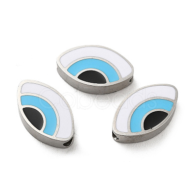 304 Stainless Steel Beads STAS-C074-09P-1