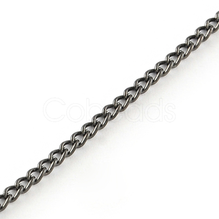 Unwelded Iron Curb Chains CH-R078-10B-1