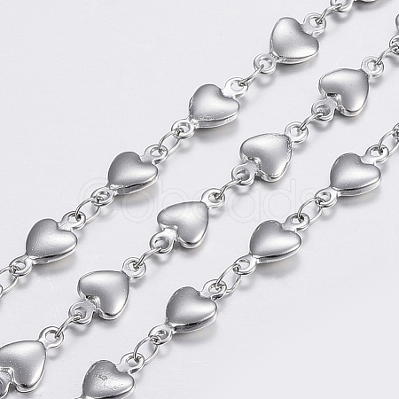 Tarnish Resistant 304 Stainless Steel Chains STAS-P197-038P-1