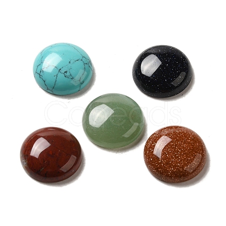 Natural & Synthetic Gemstone Cabochons X-G-T020-18mm-M-1