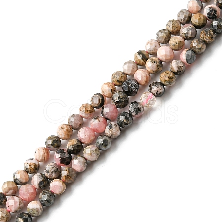 Natural Argentina Rhodonite Beads Strands G-M399-01B-1