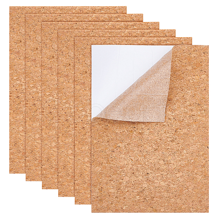 Cork Self-adhesive Wall Decorate DIY-BC0004-87-1