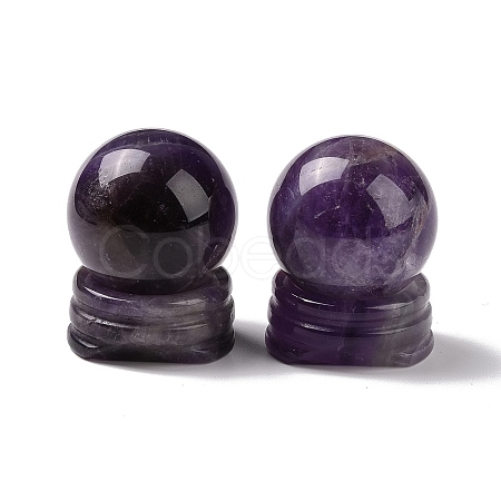 Natural Amethyst Display Decorations DJEW-G032-02A-1