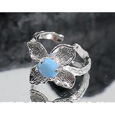 Anti-Tarnish 925 Sterling Silver Open Rings JR951A-1