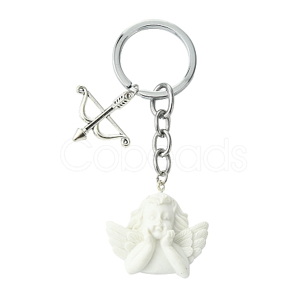 Alloy & Resin Keychain KEYC-YW00080-1