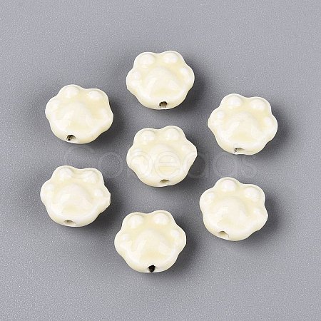 Handmade Porcelain Beads PORC-N012-08C-1