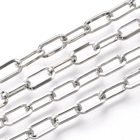 Unwelded Iron Paperclip Chains CH-S125-02E-P-1