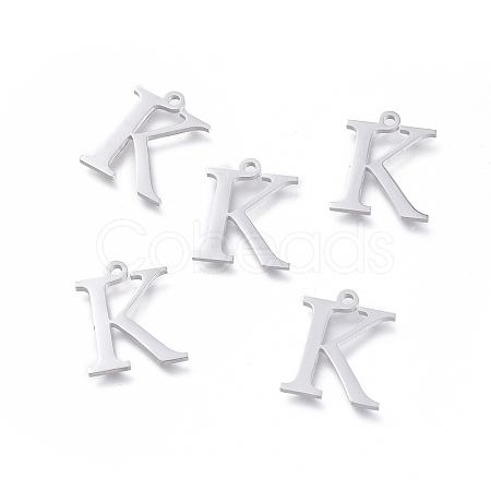 Tarnish Resistant 304 Stainless Steel Charms STAS-K215-05P-1