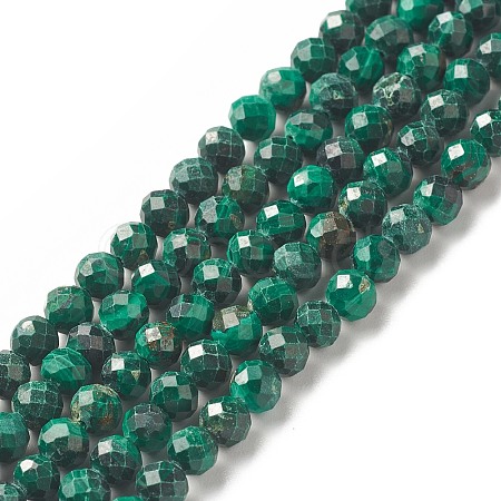 Natural Malachite Beads Strands G-G989-A06-C-1