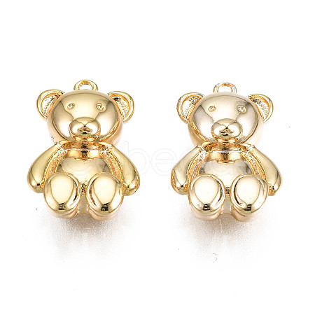Brass Charms X-KK-N231-236-1