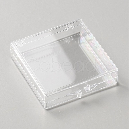 Plastic Fake Nail Tips Storage Box CON-WH0100-100B-02-1