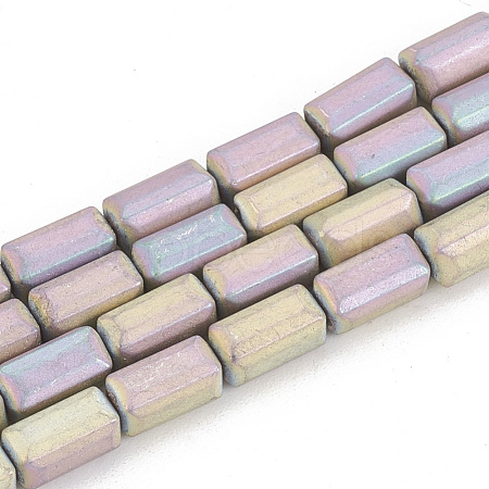 Electroplate Non-magnetic Synthetic Hematite Beads Strands G-N0322-13C-1