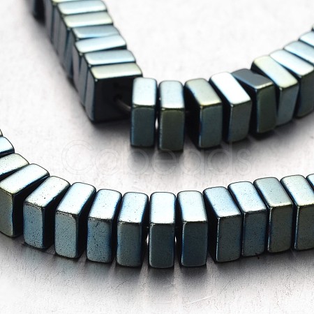 Electroplate Non-magnetic Synthetic Hematite Bead Strands G-F300-20A-07-1