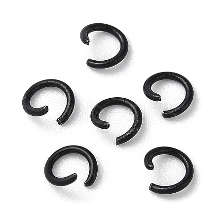 Ion Plating(IP) 304 Stainless Steel Open Jump Rings STAS-H467-03B-4mm-B-1