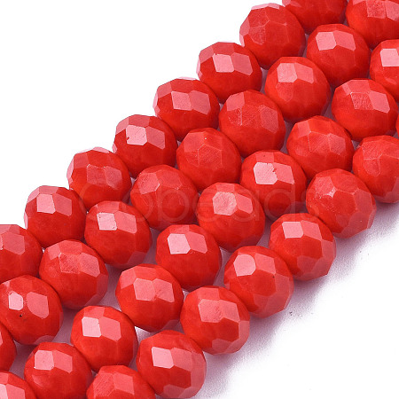Electroplate Glass Beads Strands LS-EGLA-A044-P8mm-A22-1