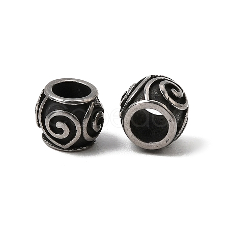 316 Surgical Stainless Steel Beads SA-CBA1C2C-01AS-1