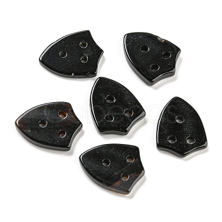 Natural Black Onyx(Dyed & Heated) Pendans G-Q006-02-1