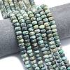 Natural African Turquoise(Jasper) Beads Strands G-P575-A20-8x5mm-1