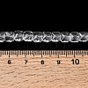 Transparent Glass Beads Strands GLAA-L050-A18-4