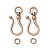 Tibetan Style S Hook Clasps RLF5091Y-2