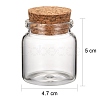 Glass Jar Glass Bottles Bead Containers AJEW-S074-03A-3