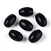 Spray Painted Schima Wood Beads WOOD-T032-29A-2