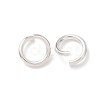 Brass Open Jump Rings KK-G604-08S-12-2