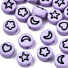 Opaque Acrylic Beads X-MACR-N008-33E-1