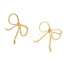 Brass Stud Earrings for Women EJEW-F334-03G-01-1