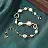Pearl Beaded Bracelets BJEW-P350-02G-1