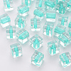 Transparent Acrylic Beads TACR-S154-12A-68-1