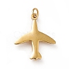 Ion Plating(IP) 304 Stainless Steel Charms STAS-G295-10G-2