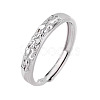 Pi Xiu Pattern Brass Adjustable Finger Rings for Women FS-WG45548-01-1