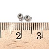 304 Stainless Steel Crimp Beads STAS-G361-02P-3