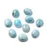Natural Larimar Cabochons G-E616-06D-1