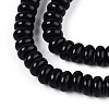 Opaque Solid Color Glass Beads Strands GLAA-ZX008-6mm-18F-3