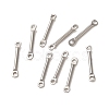 Non-Tarnish 304 Stainless Steel Connector Charms STAS-Q323-04C-P-1