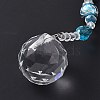 Faceted Crystal Glass Ball Chandelier Suncatchers Prisms AJEW-G025-A07-3