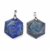 Natural Lapis Lazuli Pendants G-C241-02B-2
