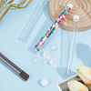 Transparent PVC Plastic Bead Storage Tubes AJEW-CY0002-91-4