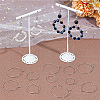 160Pcs 4 Style Brass Wine Glass Charm Rings KK-SP0001-33P-4