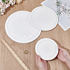 3Pcs 3 Styles Diatomaceous Earth Flower Pot  Pads DIY-OC0014-84B-3