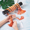 6Pcs 3 Style Polyester Tassel Big Pendant Decorations FIND-TA0001-50-5