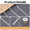 6M Brass Flat Round Link Chains CHC-HS0001-01P-4