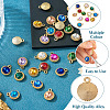 24Pcs 12 Colors K5 Glass Pendants FIND-TA0007-92KCG-5