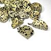 Natural Dalmatian Jasper Pendants G-k302-B21-4
